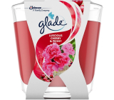 Glade Duftkerze Decor Luscious Cherry & Peony, 70 g