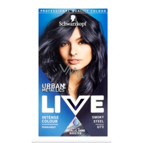 Schwarzkopf Live Urban Metallics Haarfarbe U73 Rauchstahl