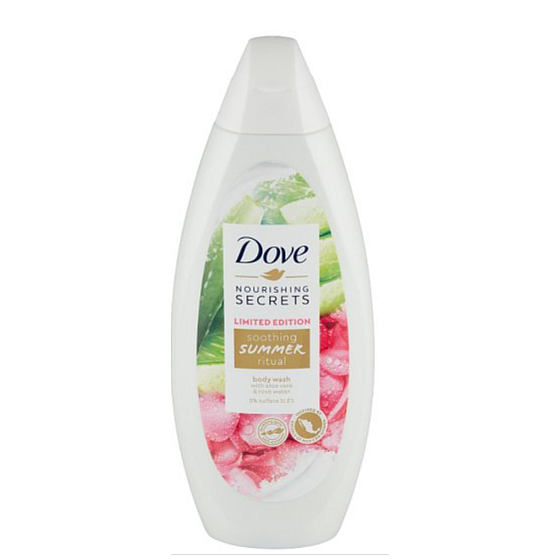 Dove Nourishing Secrets Sommerritual Aloe Vera & Rose Wasser Beruhigendes Duschgel 250 ml