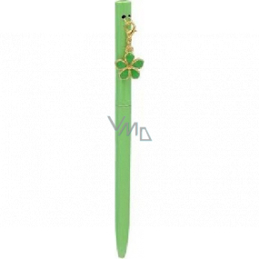 Albi Kugelschreiber mit Stylus Blume grün