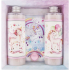 Bohemia Gifts Einhorn Duschgel 250 ml + Haarshampoo 250 ml + Spiel, Kosmetikset für Kinder