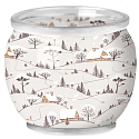 Emocio Dekor Snowy Poetry Duftkerze Glas 70 x 62 mm 85 g