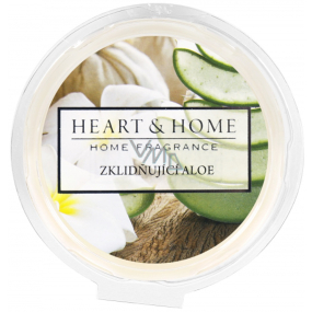 Heart & Home Beruhigendes, natürlich duftendes Aloe-Soja-Wachs 26 g