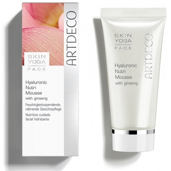Artdeco Skin Yoga Hyaluronic Nutri Mousse Feuchtigkeitsspendendes, nährendes Mousse mit Ginseng für reife Haut 50 ml