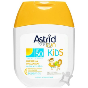 Astrid Sun Kids OF50 Hochgradig wasserfeste Sonnenschutzlotion für Kinder 80 ml