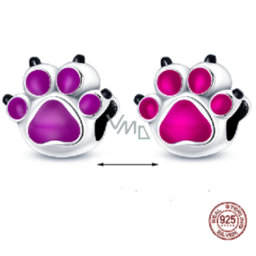 Charms Sterling Silber 925 Thermo - Katze, Hund, Bär Pfote, Haustier Perle am Armband Charms Sterling Silber 925 Thermo - Katze, Hund, Bär Pfote, Haustier Perle am Armband