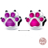 Charms Sterling Silber 925 Thermo - Katze, Hund, Bär Pfote, Haustier Perle am Armband