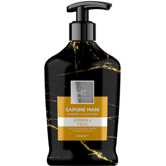 Lady Venezia Ambra & Fico - Ambra und Feige Flüssigseife 500 ml Spender