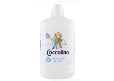 Coccolino White Sensitive konzentrierter Weichspüler für Babys 68 Wäschen 1,7 l