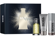 Hugo Boss Boss Bottled Eau de Toilette 100 ml + Duschgel 100 ml + Deodorant Spray 150 ml, Geschenkset für Männer