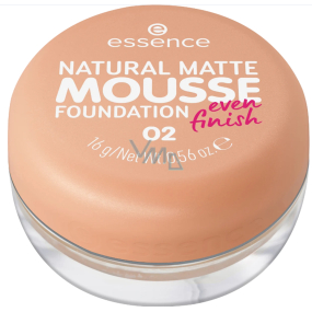 Essence Natural Matte Mousse Foundation 02 Mousse Make-up 16 g