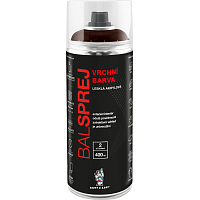 BALSPREJ obere universelle Acrylfarbe in Spraydose, RAL 8011 braun nussig, 400 ml
