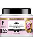 Schwarzkopf Gliss Liquid Silk Haarmaske 4in1 für Glanz der Haare, 400 ml
