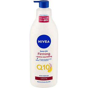 Nivea Q10 Extra nahrende und straffende Körpermilch mit Pumpe 400 ml