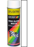 Motip High Gloss White weiß glänzender Acryllack 500 ml