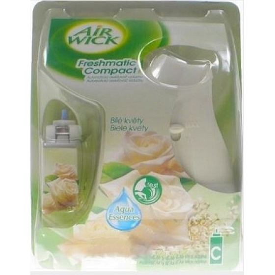 Air Wick FreshMatic Compact White Blumen automatischer Lufterfrischer komplett 24 ml
