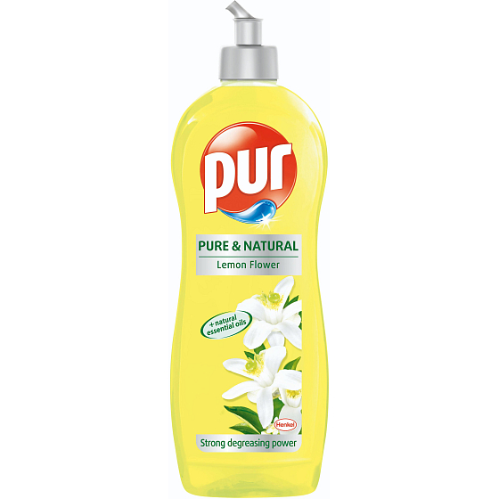 Pur Pure & Natural Lemon Flower 750 ml Geschirrspülmittel