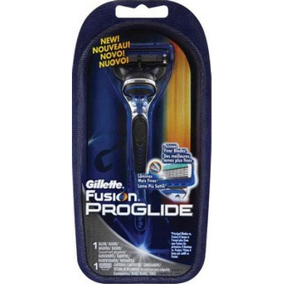 Gillette Fusion ProGlide Rasierer + Ersatzkopf 1 Stück für Männer