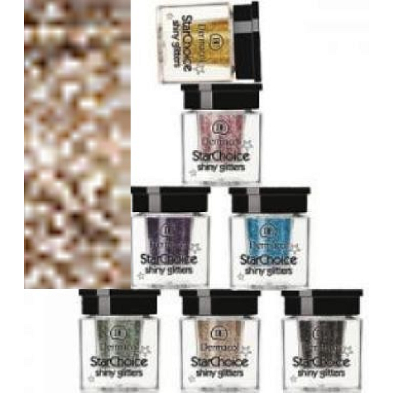 Dermacol Star Choice Shiny Glitters Augenglitter 07 Bronze 2 g