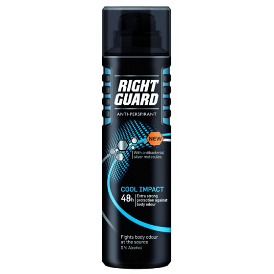 Right Guard Cool Impact Deodorant Spray für Männer 150 ml