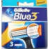 Gillette Blue 3 Klingen Ersatzkopf für Herren 3 Stück