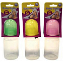 Pretty Cherubs Bpa Kostenlose Babyflasche mit Silikonschnuller in verschiedenen Farben 125 ml