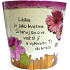 Nekupto Geschenkbox für kleinen Blumentopf 11 cm 1 Stück
