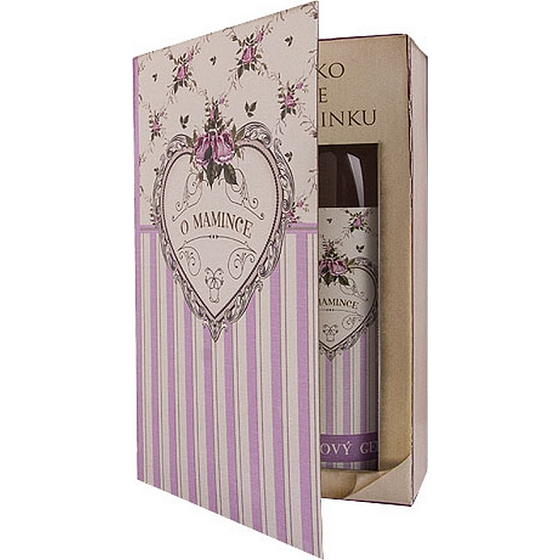 Bohemia Gifts Book Märchen von Mutter Duschgel 250 ml + Ölbad 200 ml (mit einem angenehmen Lavendelduft), Kosmetikset