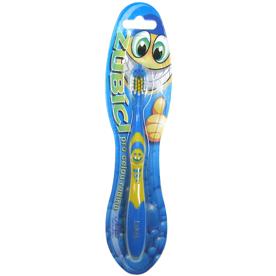 Nekupto Zubíci Zahnbürste für Kinder namens Lukáš soft 1 Stück
