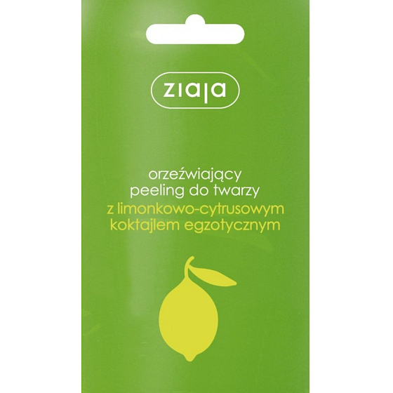 Ziaja Citrus Cocktail Peeling für Gesichtstasche 7 ml