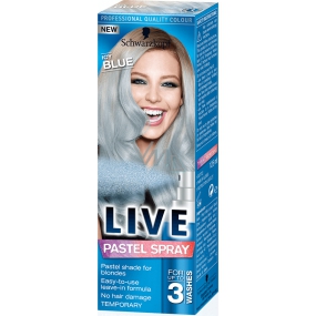 Schwarzkopf Live Pastell Haarfarbe Baby Blue 125 ml Spray