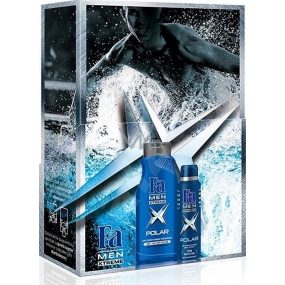 Fa Men Xtreme Polar Duschgel 400 ml + Antitranspirant Deodorant Spray 150 ml, Kosmetikset