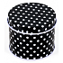 Albi Original Mini Dose, schwarz mit Tupfen 6,3 x 5 cm