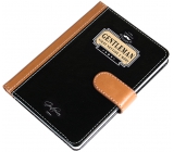 Nekupto League of True Gentlemen Luxus-Notebook Gentleman wird nie aus der Mode kommen 10,5 x 15 x 1,5 cm