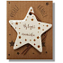 Nekupto Weihnachtskeramikdekoration mit der Aufschrift Best Mom 6 x 5 cm