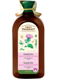 Green Pharmacy Shampoo gegen Haarausfall mit Kletten und Weizen 350 ml
