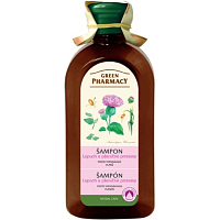 Green Pharmacy Shampoo gegen Haarausfall mit Kletten und Weizen 350 ml