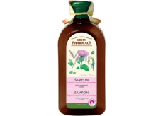 Green Pharmacy Shampoo gegen Haarausfall mit Kletten und Weizen 350 ml