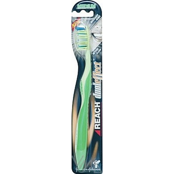 Listerine Reach Dual Effect Medium Zahnbürste 1 Stück
