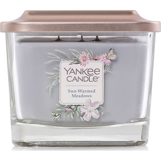 Yankee Candle Sun Warmed Meadow Soy Duftkerze Elevation Medium Glass 3 Dochte 347 g