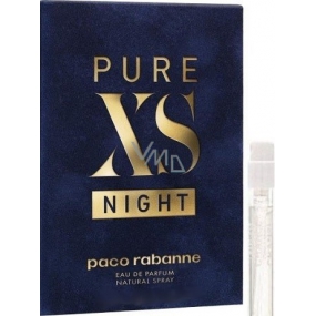 Paco Rabanne Pure XS Night Eau de Parfum für Männer 1,5 ml mit Spray, Fläschchen