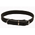 B & F Kragen Leder Rindsleder schwarz-öliges Leder 1,8 x 50 cm