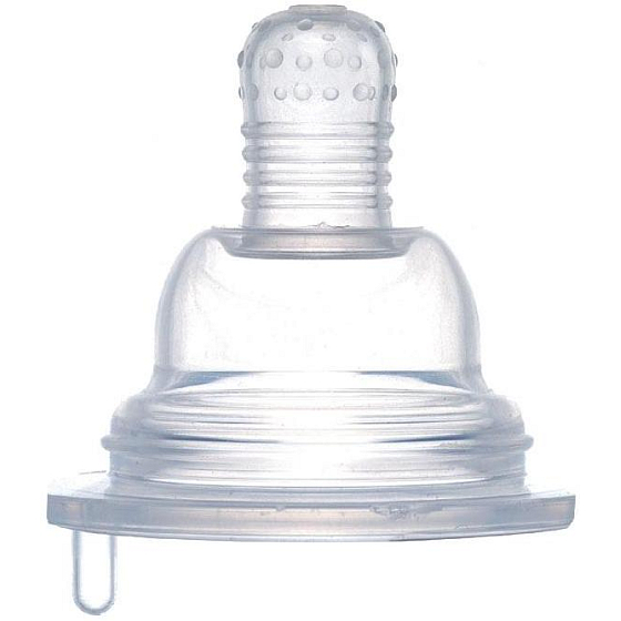Baby Farlin Silikon Stretch Schnuller für Standard Babyflaschen für Kinder ab 0 Monaten