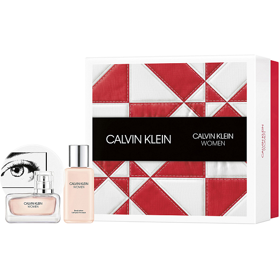 Calvin Klein Women parfümiertes Wasser für Frauen 30 ml + Körperlotion 100 ml, Geschenkset