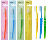 Spokar 3416 Clinic Extra Soft extra weiche Zahnbürste geeignet für empfindliche Zähne