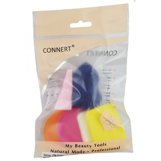 Connert Make-up-Schwämmchen Set 6 Stück