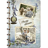 Ditipo Photoalbum Retro junges Paar mit zwei Hunden B4 24 x 34 cm