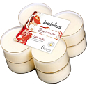 Bolsius True Moods Get Cosy Baked Apple & Cinnamon - Gebackene Apfel- und Zimt-Maxi-Teekerzen 8 Stück, Brenndauer 8 Stunden