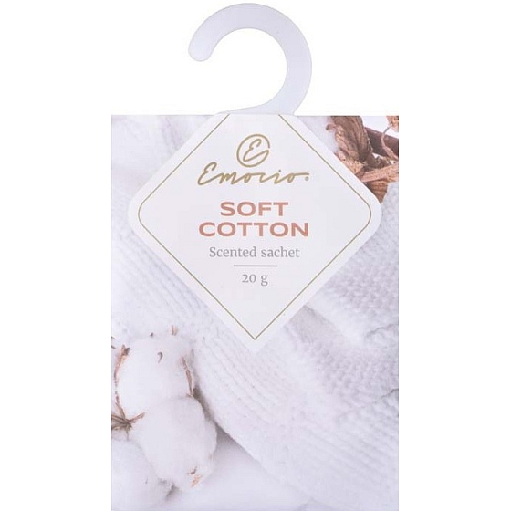 Emocio Soft Cotton Duftbeutel mit dem Duft von Baumwolle 20 g