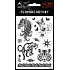 Arch Tattoo Decals Schwarzer Pferdekopf 9,5 x 14 cm